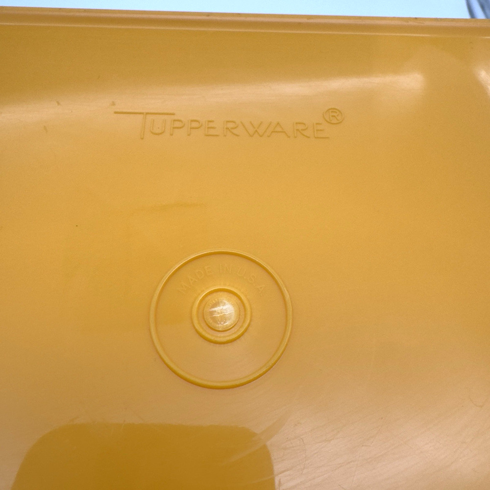 Tupperware Harvest Sun Tote Storage Picnic Basket Handle 1430 - Picture 7 of 12